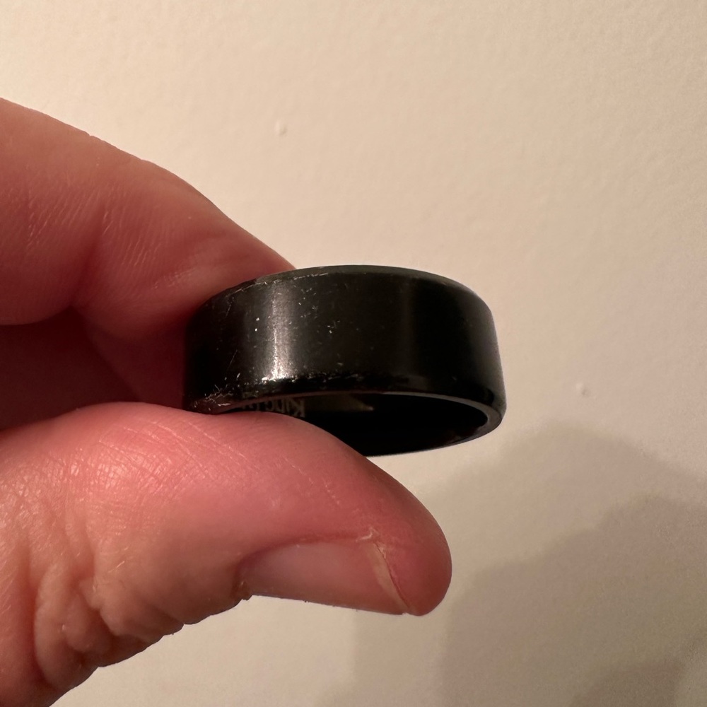 Black Titanium Ring - image 5